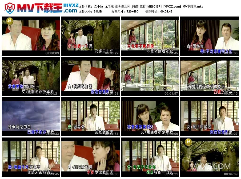 袁小迪_龙千玉-爱你爱到死_闽南_流行_ME901571